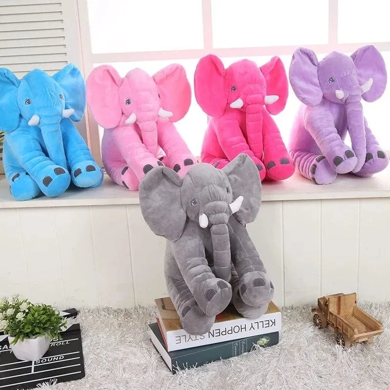 30/40/60cm Mode Tier Plüsch Elefant Puppe Ausgestopften Elefanten Plüsch Weiches Kissen Kind Spielzeug Kinder Zimmer bett Dekoration Spielzeug Geschenk