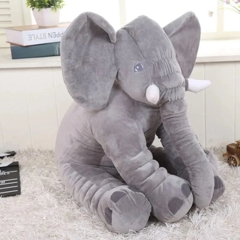 30/40/60cm Mode Tier Plüsch Elefant Puppe Ausgestopften Elefanten Plüsch Weiches Kissen Kind Spielzeug Kinder Zimmer bett Dekoration Spielzeug Geschenk