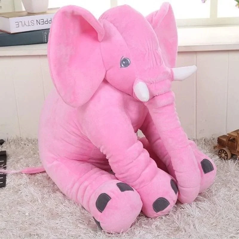 30/40/60cm Mode Tier Plüsch Elefant Puppe Ausgestopften Elefanten Plüsch Weiches Kissen Kind Spielzeug Kinder Zimmer bett Dekoration Spielzeug Geschenk