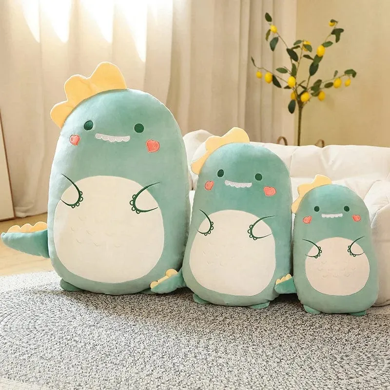 45/80CM Squishy Spielzeug Kawaii Tier Fett Dinosaurier Shiba Inu Hund Kissen Plüsch Spielzeug Niedlichen Kaninchen Puppe Mädchen Bett Schlafkissen