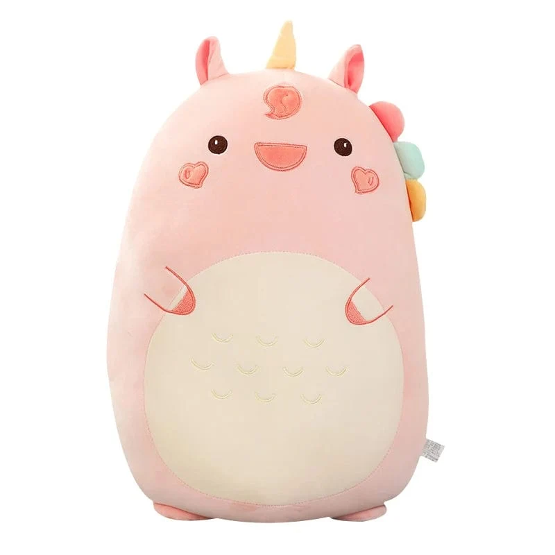 45/80CM Squishy Spielzeug Kawaii Tier Fett Dinosaurier Shiba Inu Hund Kissen Plüsch Spielzeug Niedlichen Kaninchen Puppe Mädchen Bett Schlafkissen