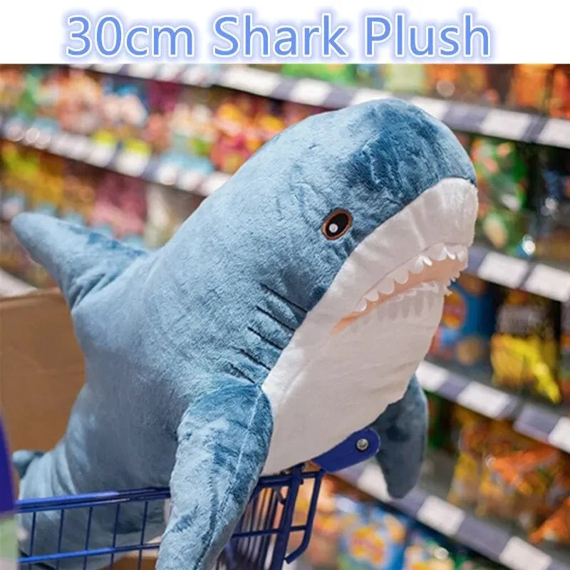 30cm Hai Spielzeug Weiche Angefüllte Meer Tier Begleiten Kissen Hohe Qualität Geschenke Für Geburtstag Kinder Jungen Party Decro