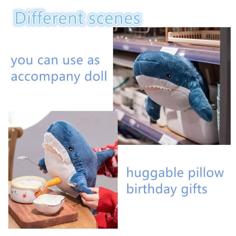 30cm Hai Spielzeug Weiche Angefüllte Meer Tier Begleiten Kissen Hohe Qualität Geschenke Für Geburtstag Kinder Jungen Party Decro