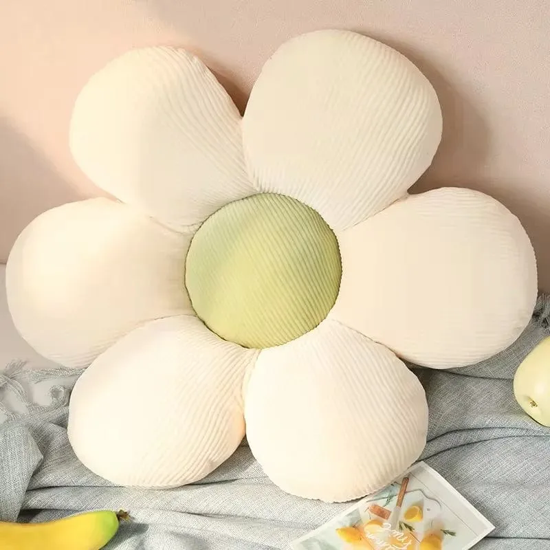 35CM Bunte Blumen Plüsch Kissen Pflanze Blütenblatt Kissen Stofftiere für Mädchen Baby Home Decor Giftl
