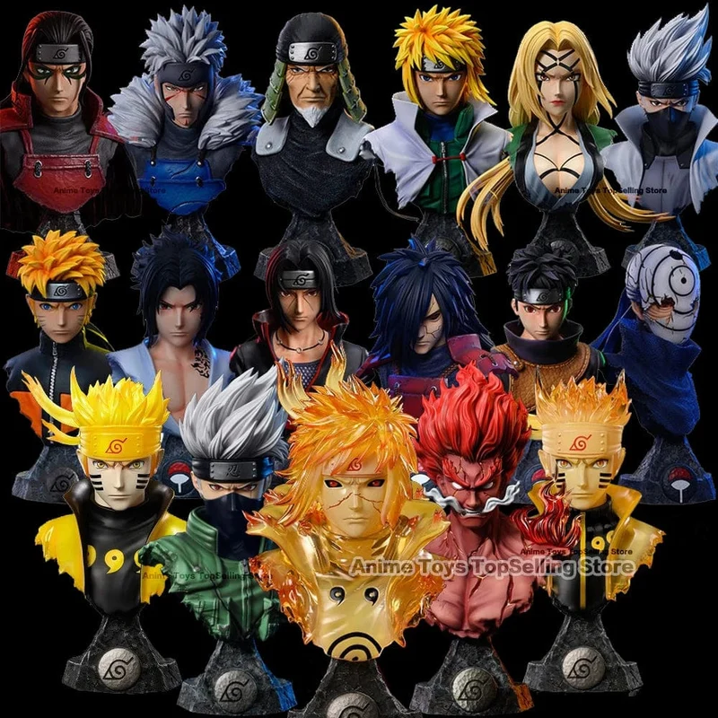 NARUTO Anime-Figur Madara Sasuke Kakashi Minato Figur GK PVC Statue Modell Sammlerspielzeug Geschenke 10-14cm