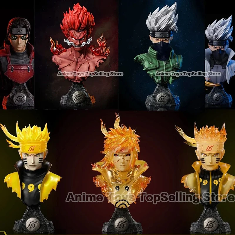 NARUTO Anime-Figur Madara Sasuke Kakashi Minato Figur GK PVC Statue Modell Sammlerspielzeug Geschenke 10-14cm