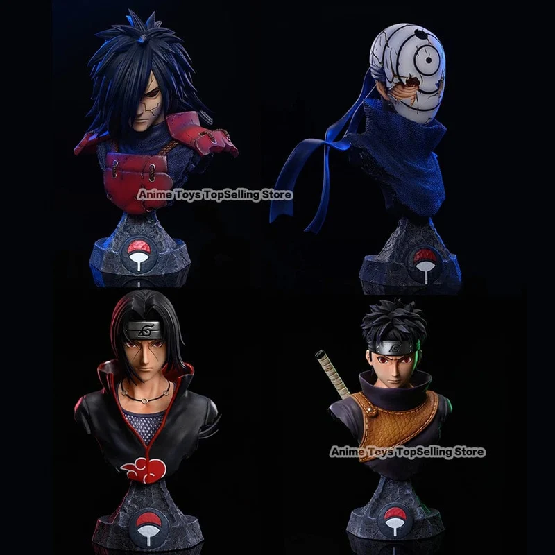 NARUTO Anime-Figur Madara Sasuke Kakashi Minato Figur GK PVC Statue Modell Sammlerspielzeug Geschenke 10-14cm