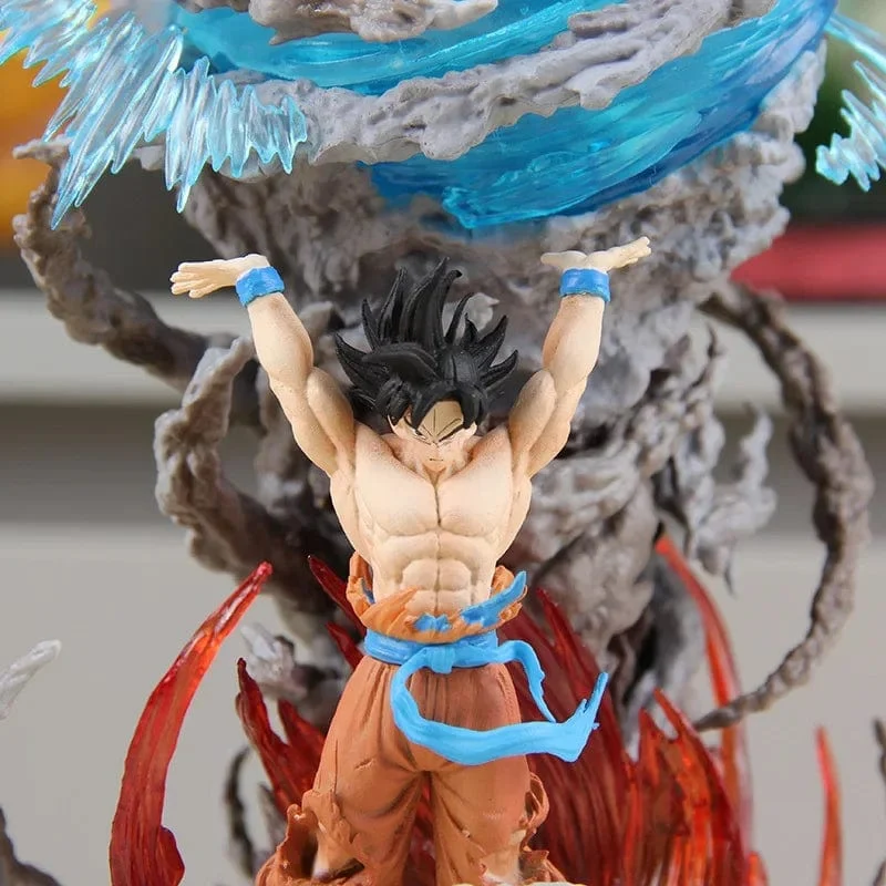 25cm Son Goku Dragon Ball Anime Figur Super Genki Bombe Leuchtfiguren Gk Figur PVC Statue Modell Puppe Sammlerstücke Geschenke zu
