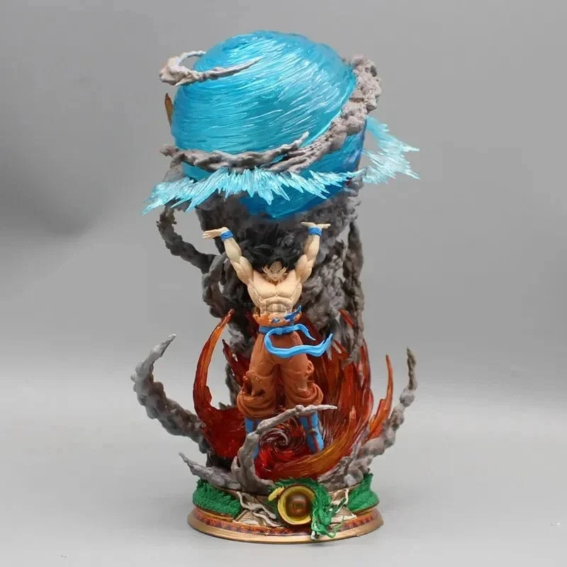 25cm Son Goku Dragon Ball Anime Figur Super Genki Bombe Leuchtfiguren Gk Figur PVC Statue Modell Puppe Sammlerstücke Geschenke zu