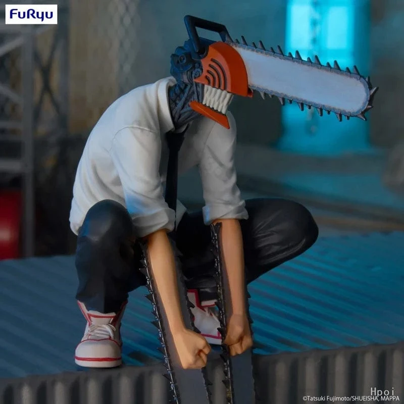 14 cm Chainsaw Man Anime Figur Power/Denji Actionfigur PVC Chainsaw Man Noodle Stopper Figurine Erwachsenensammlung Modell Spielzeug