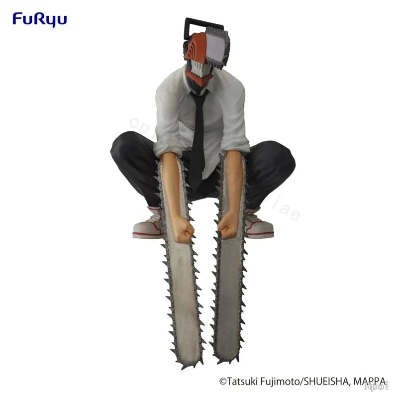 14 cm Chainsaw Man Anime Figur Power/Denji Actionfigur PVC Chainsaw Man Noodle Stopper Figurine Erwachsenensammlung Modell Spielzeug