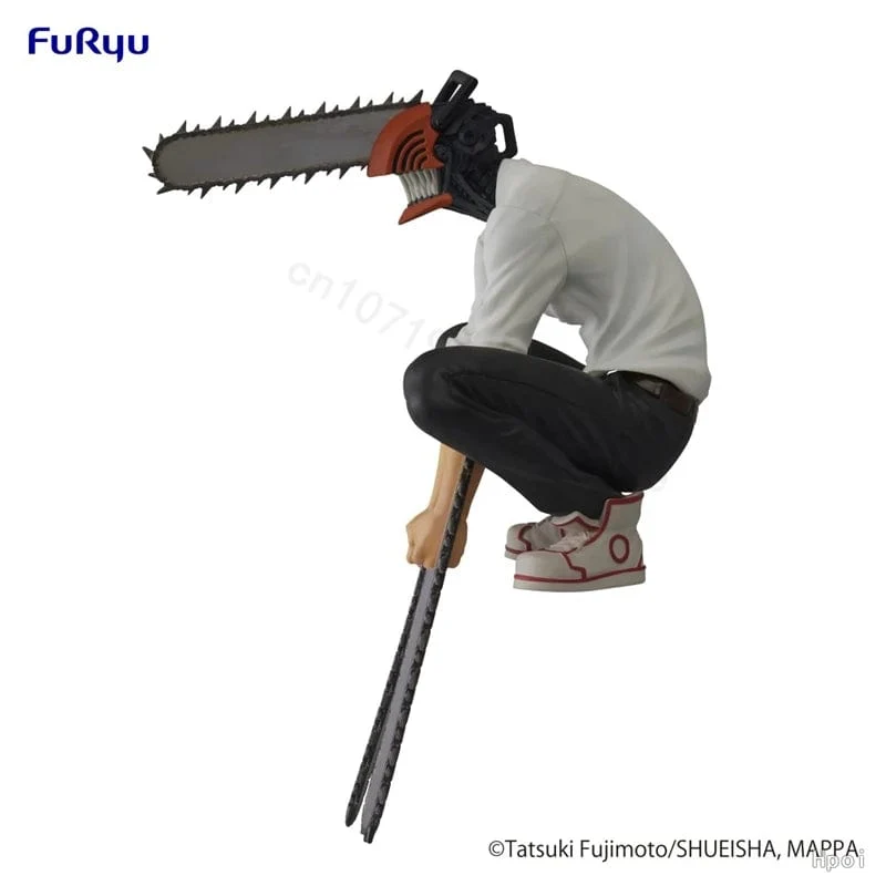 14 cm Chainsaw Man Anime Figur Power/Denji Actionfigur PVC Chainsaw Man Noodle Stopper Figurine Erwachsenensammlung Modell Spielzeug