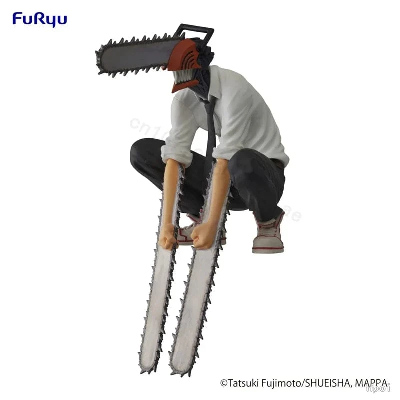 14 cm Chainsaw Man Anime Figur Power/Denji Actionfigur PVC Chainsaw Man Noodle Stopper Figurine Erwachsenensammlung Modell Spielzeug