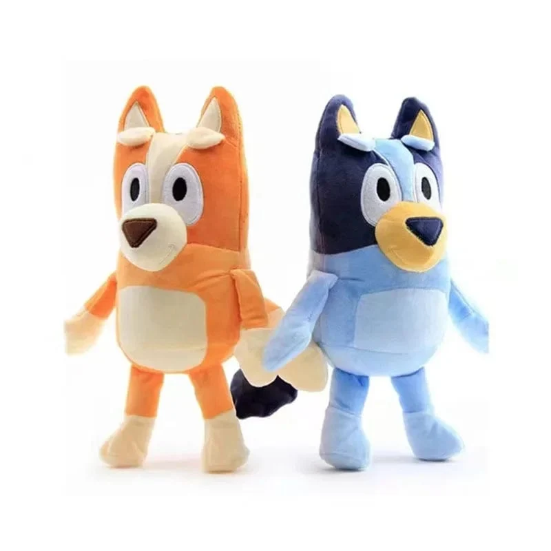 Blueyed Dog Bingo Family 17 cm 28 cm Plüschtier Cartoon Hund Weiche Kuscheltiere Puppen Geburtstag Weihnachtsgeschenke Familie Blue-y Bingo