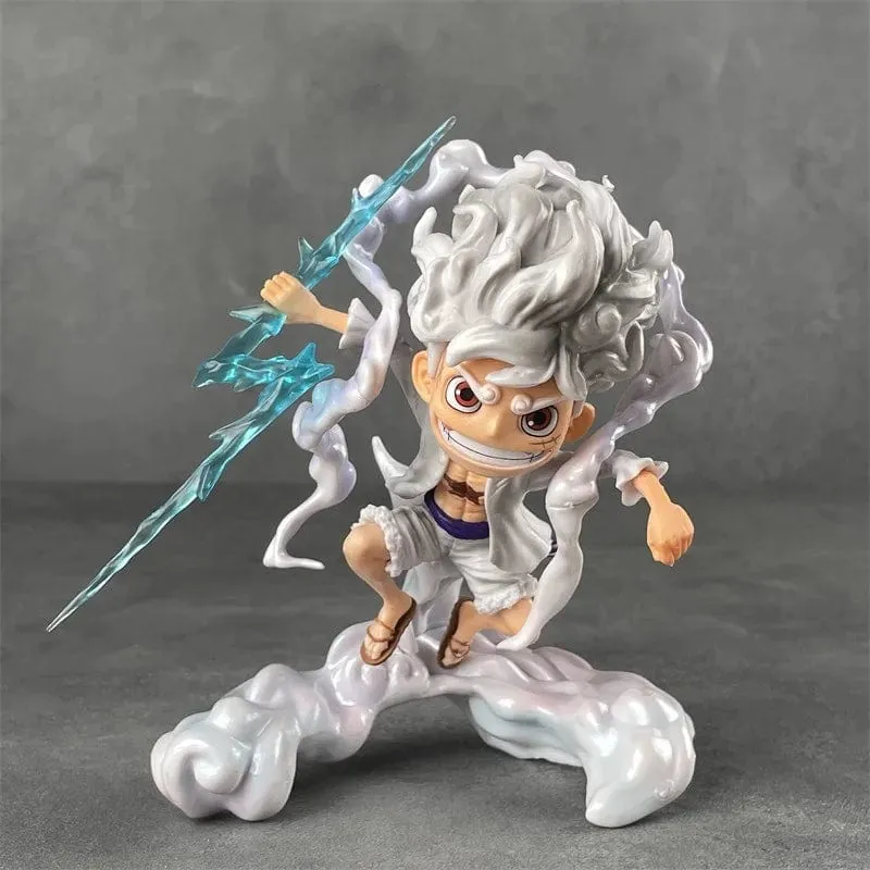 Anime ONE PIECE Figur Spielzeug SD Nika Luffy 5th Gear Awake Figur 16CM PVC Actionfiguren Sammlung Modell Ornamente Geschenke Spielzeug