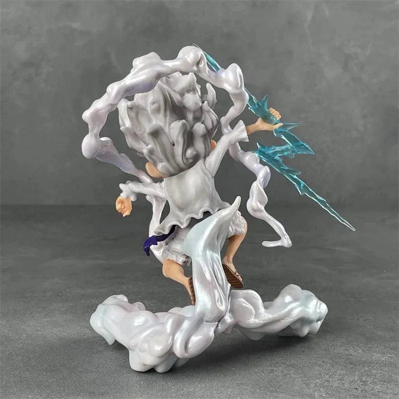 Anime ONE PIECE Figur Spielzeug SD Nika Luffy 5th Gear Awake Figur 16CM PVC Actionfiguren Sammlung Modell Ornamente Geschenke Spielzeug