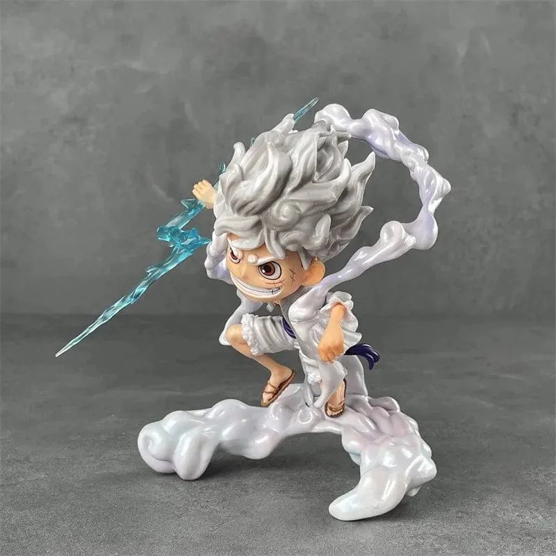 Anime ONE PIECE Figur Spielzeug SD Nika Luffy 5th Gear Awake Figur 16CM PVC Actionfiguren Sammlung Modell Ornamente Geschenke Spielzeug