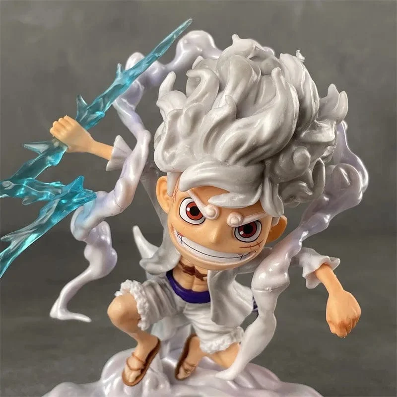 Anime ONE PIECE Figur Spielzeug SD Nika Luffy 5th Gear Awake Figur 16CM PVC Actionfiguren Sammlung Modell Ornamente Geschenke Spielzeug