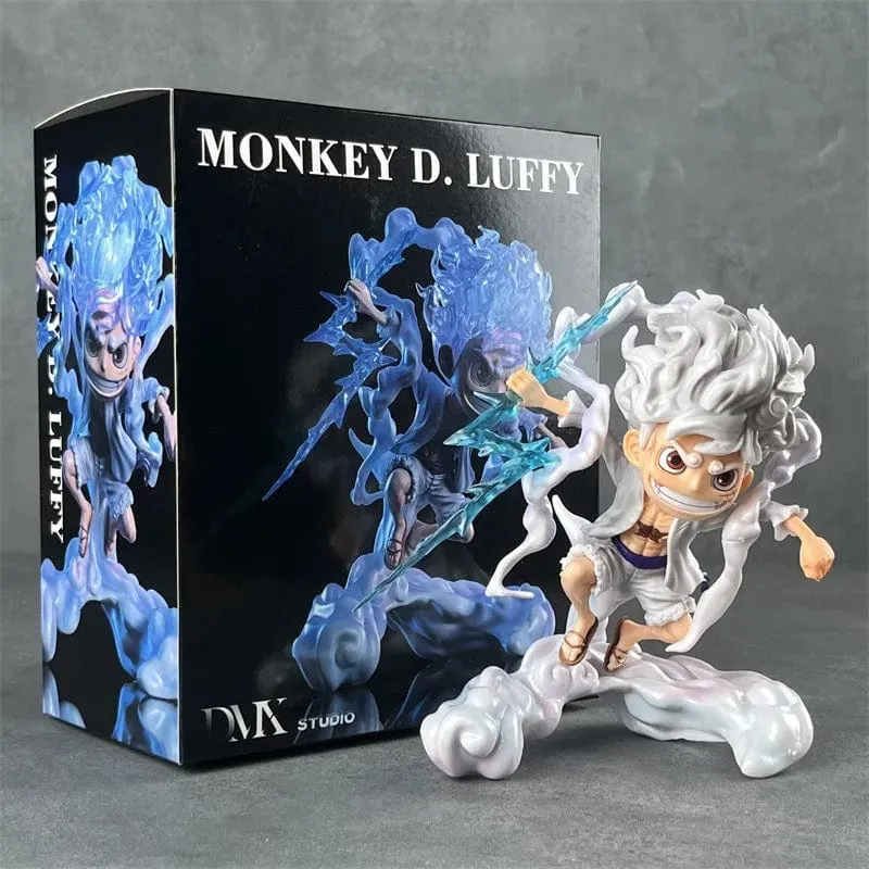 Anime ONE PIECE Figur Spielzeug SD Nika Luffy 5th Gear Awake Figur 16CM PVC Actionfiguren Sammlung Modell Ornamente Geschenke Spielzeug