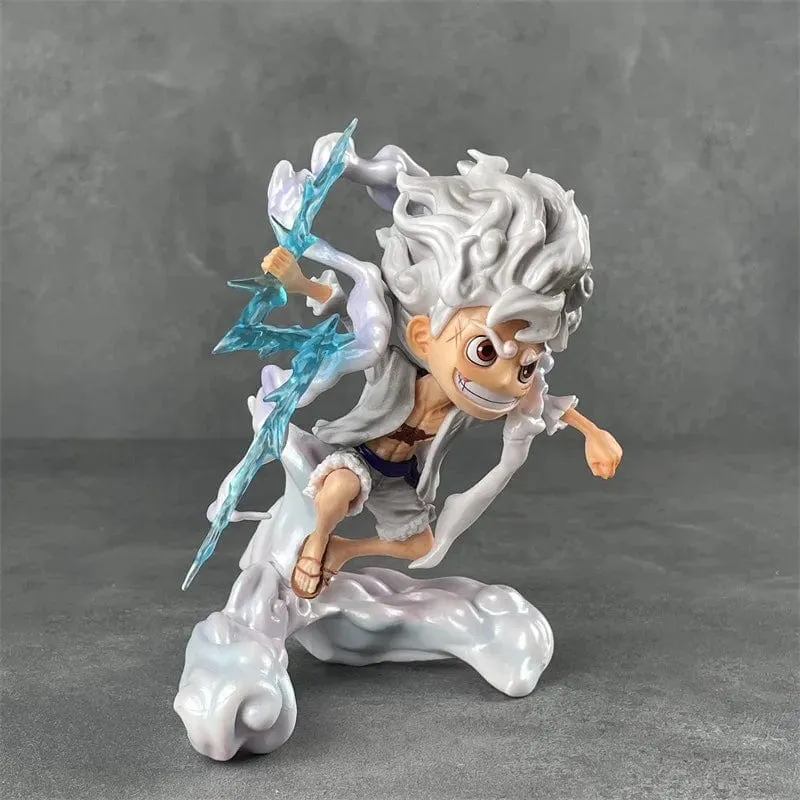 Anime ONE PIECE Figur Spielzeug SD Nika Luffy 5th Gear Awake Figur 16CM PVC Actionfiguren Sammlung Modell Ornamente Geschenke Spielzeug
