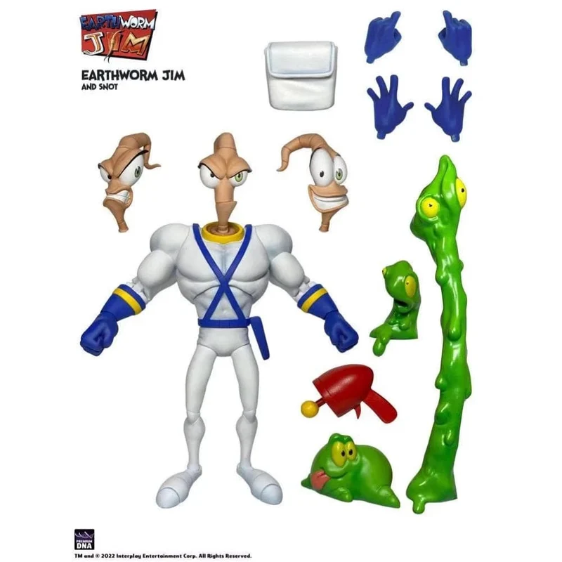 Auf Lager PDNA 1/12 Regenwurm Jim Psy Crow Bob der Mörder Actionfigur Sammlerspielzeug Geschenk