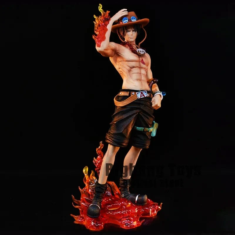 23cm Anime One Piece Figur Ace Figur PVC Sammler Statue Modell Spielzeug Geschenke