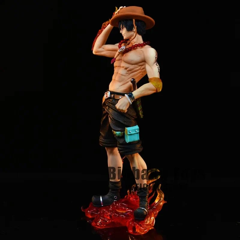 23cm Anime One Piece Figur Ace Figur PVC Sammler Statue Modell Spielzeug Geschenke