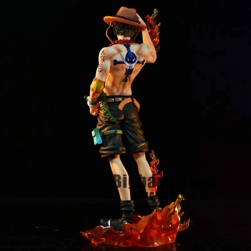 23cm Anime One Piece Figur Ace Figur PVC Sammler Statue Modell Spielzeug Geschenke
