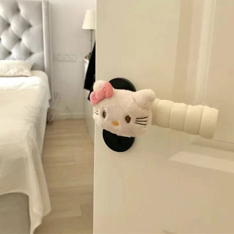 Sanrio Hello Kitty Y2K Griffschutz Kawaii Niedlicher Cartoon Anime Home Kinderzimmer Antistatische Dekoration Spielzeug Mädchen Geschenke