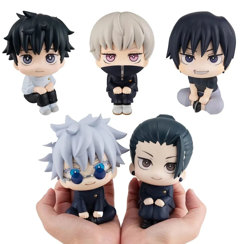 10 cm Jujutsu Kaisen Anime Figur Look Up Q Version Satoru Gojo/Geto Suguru Actionfigur Fushiguro Toji/Okkotsu Yuta Figur