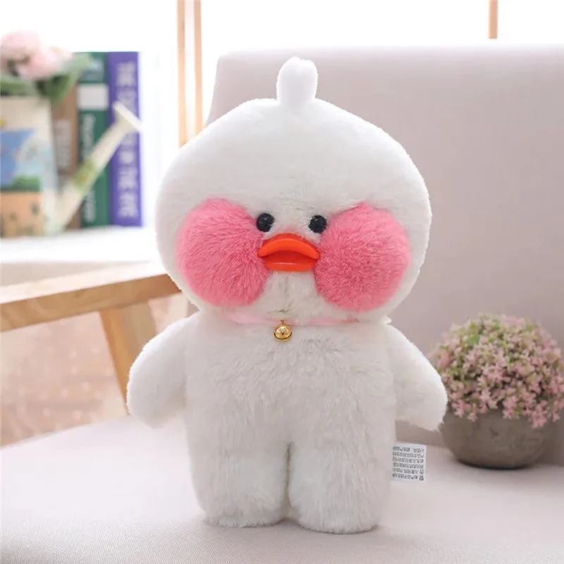 30 cm Pato Plüsch Lalafanfan Ente Niedliche Stofftiere gelbe Ente Umarmung Flifan Ente Kawaii Plüschtiere Tier Plüschtiere Kissen Stofftier