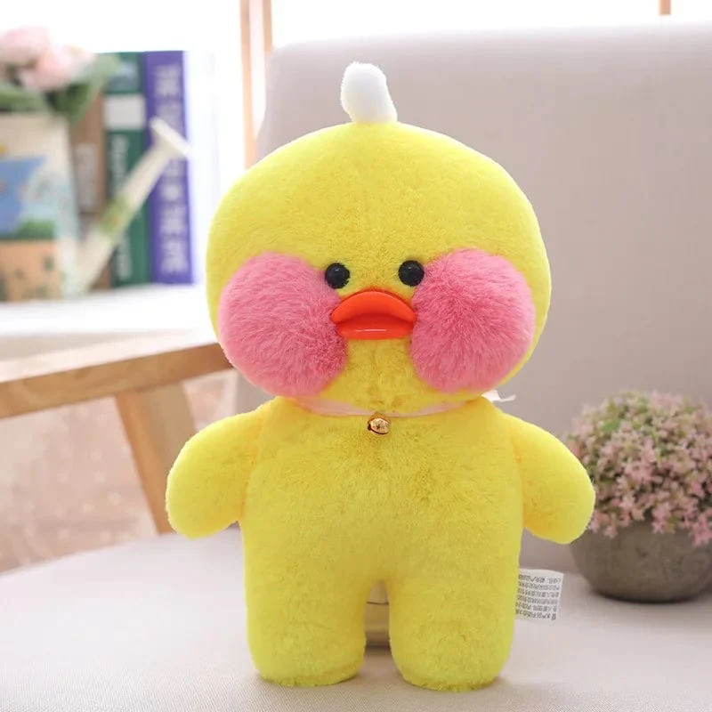 30 cm Pato Plüsch Lalafanfan Ente Niedliche Stofftiere gelbe Ente Umarmung Flifan Ente Kawaii Plüschtiere Tier Plüschtiere Kissen Stofftier