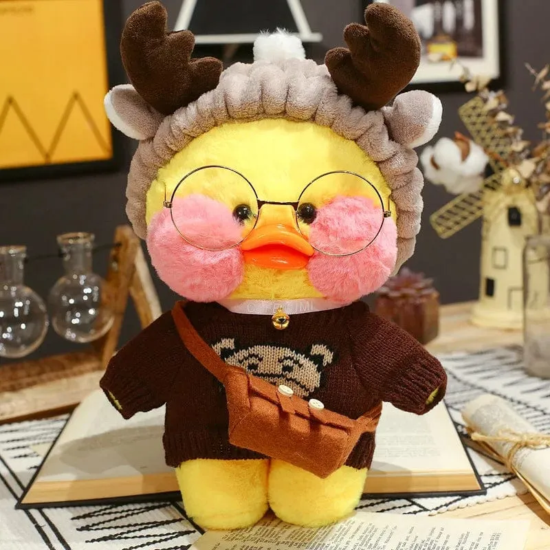 30 cm Pato Plüsch Lalafanfan Ente Niedliche Stofftiere gelbe Ente Umarmung Flifan Ente Kawaii Plüschtiere Tier Plüschtiere Kissen Stofftier