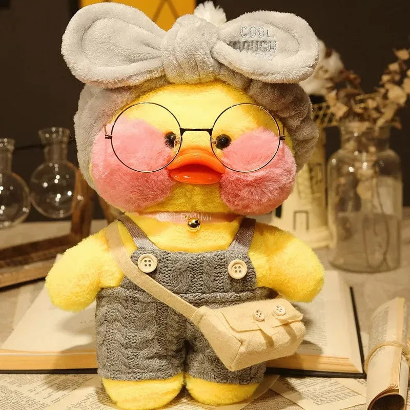 30 cm Pato Plüsch Lalafanfan Ente Niedliche Stofftiere gelbe Ente Umarmung Flifan Ente Kawaii Plüschtiere Tier Plüschtiere Kissen Stofftier