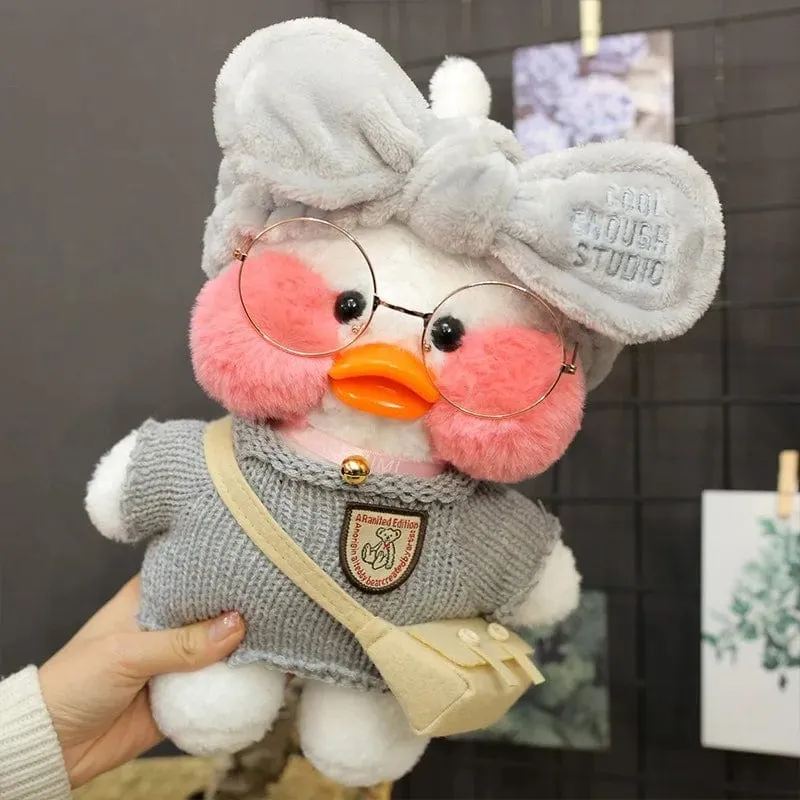 30 cm Pato Plüsch Lalafanfan Ente Niedliche Stofftiere gelbe Ente Umarmung Flifan Ente Kawaii Plüschtiere Tier Plüschtiere Kissen Stofftier