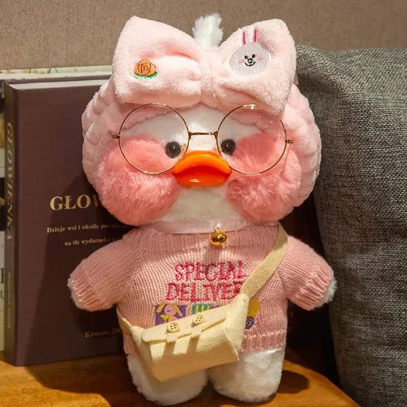 30 cm Pato Plüsch Lalafanfan Ente Niedliche Stofftiere gelbe Ente Umarmung Flifan Ente Kawaii Plüschtiere Tier Plüschtiere Kissen Stofftier