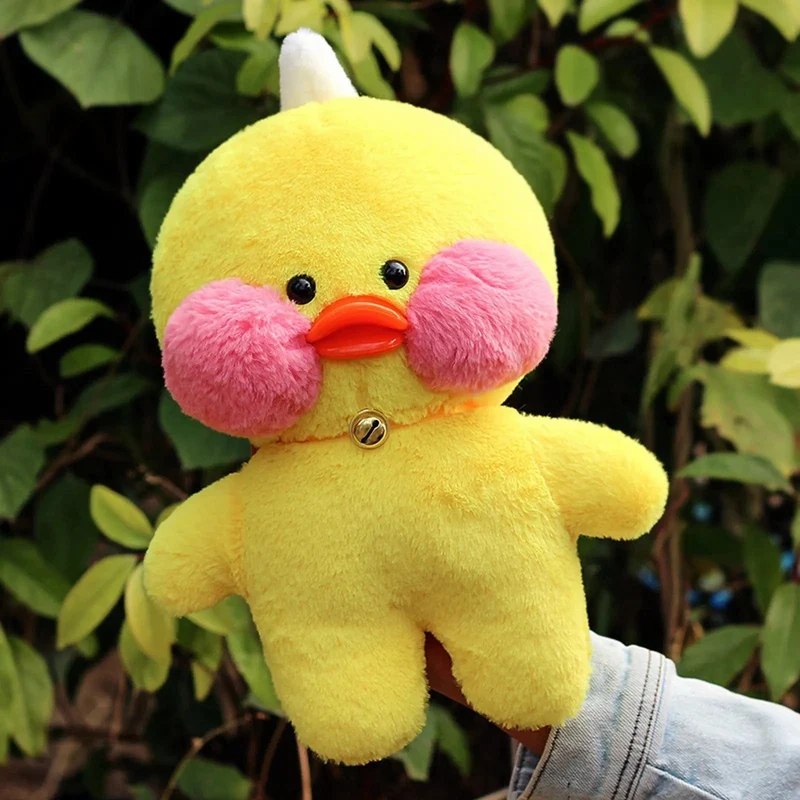 30 cm Pato Plüsch Lalafanfan Ente Niedliche Stofftiere gelbe Ente Umarmung Flifan Ente Kawaii Plüschtiere Tier Plüschtiere Kissen Stofftier