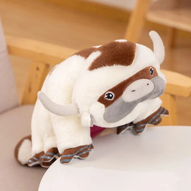 Anime Avatar: Der Herr der Elemente Appa Plüschtiere Avatar Appa Momo Plüsch Weiche Kuscheltiere Spielzeug Geschenke für Kinder Kinder