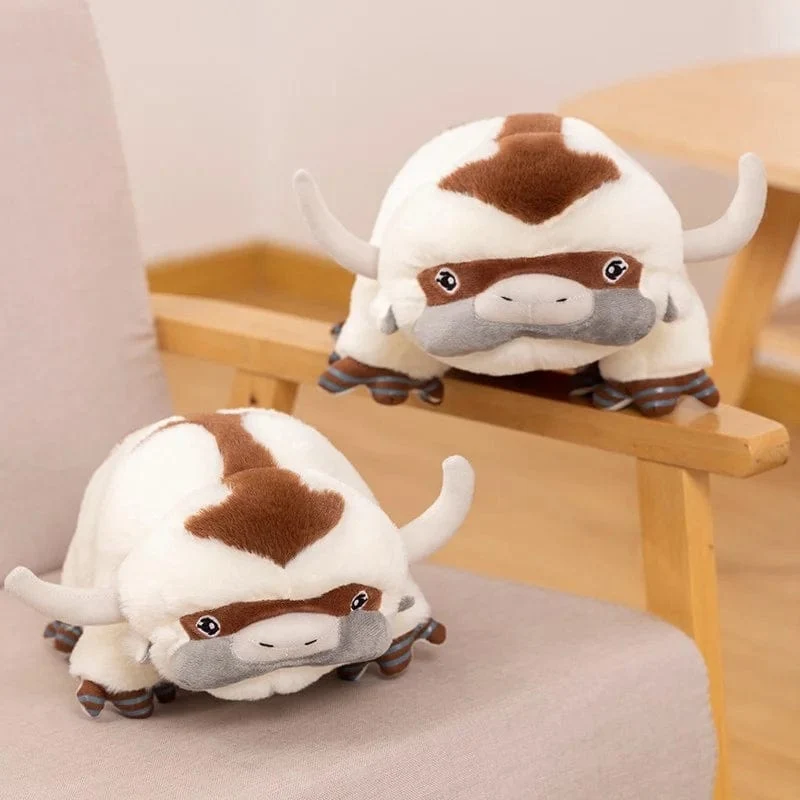 Anime Avatar: Der Herr der Elemente Appa Plüschtiere Avatar Appa Momo Plüsch Weiche Kuscheltiere Spielzeug Geschenke für Kinder Kinder