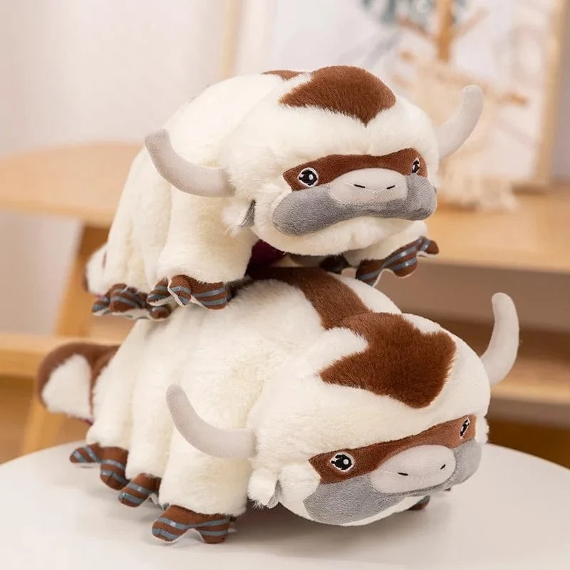 Anime Avatar: Der Herr der Elemente Appa Plüschtiere Avatar Appa Momo Plüsch Weiche Kuscheltiere Spielzeug Geschenke für Kinder Kinder
