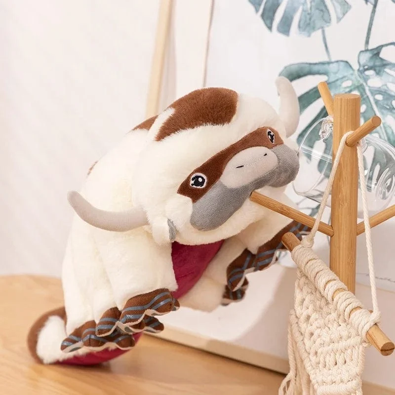 Anime Avatar: Der Herr der Elemente Appa Plüschtiere Avatar Appa Momo Plüsch Weiche Kuscheltiere Spielzeug Geschenke für Kinder Kinder