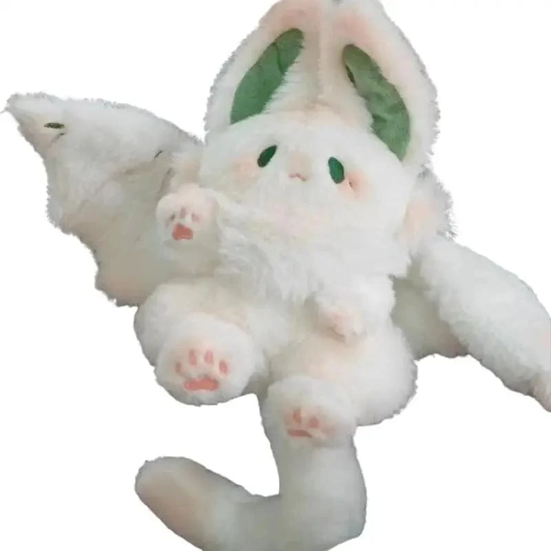 Fledermaus-Plüschtier Manta Kawaii Tier Kreativ Magischer Geist Kaninchen Plüschpuppe Gefülltes Kissen Weiches Kinderspielzeug Mädchen Frauen Geschenk