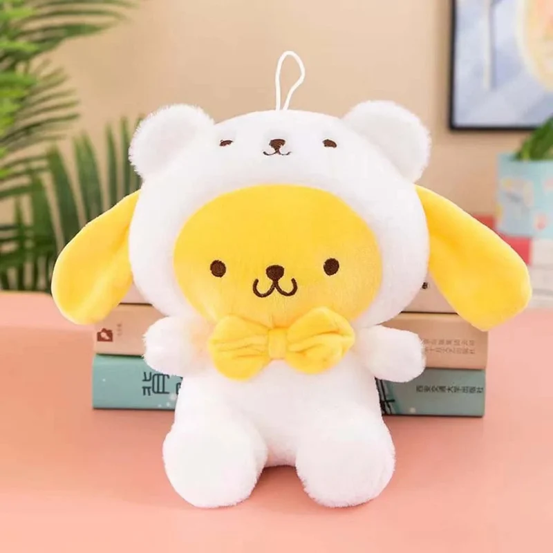 20 cm Hello Kitty Plüschtiere Niedlicher Sanrio-Film KT Cat Peluche Puppen Weiche Angefüllte Kawaii Hello Kitty Spielzeug Baby Weihnachtsgeschenk