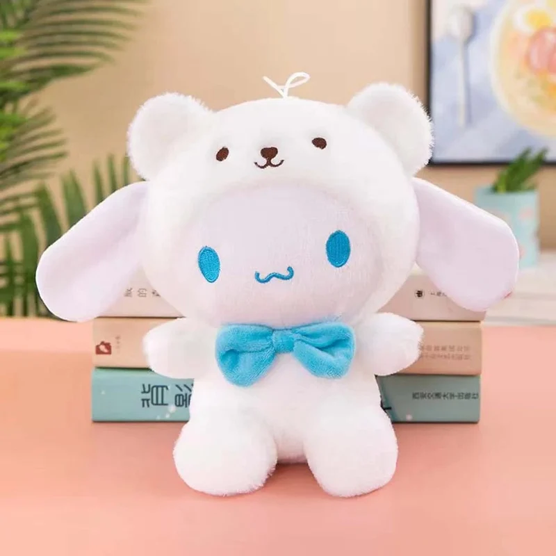 20 cm Hello Kitty Plüschtiere Niedlicher Sanrio-Film KT Cat Peluche Puppen Weiche Angefüllte Kawaii Hello Kitty Spielzeug Baby Weihnachtsgeschenk