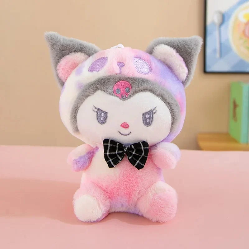 20 cm Hello Kitty Plüschtiere Niedlicher Sanrio-Film KT Cat Peluche Puppen Weiche Angefüllte Kawaii Hello Kitty Spielzeug Baby Weihnachtsgeschenk