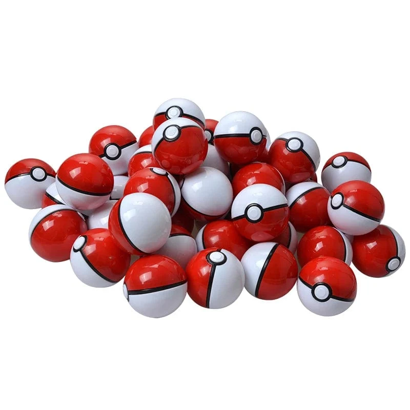 Original Pokemon Anime Actionfigur Pikachu Taschenmonster Pokeball mit Minifigur Spielzeug für Kinder Geschenke