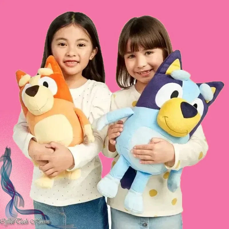 17/28 cm große Plüschtiere der Bluey & Bingo-Familie – Stofftiere mit Cartoon-Hund, weiche Plüschpuppen, perfekt als Geburtstags- und Weihnachtsgeschenk