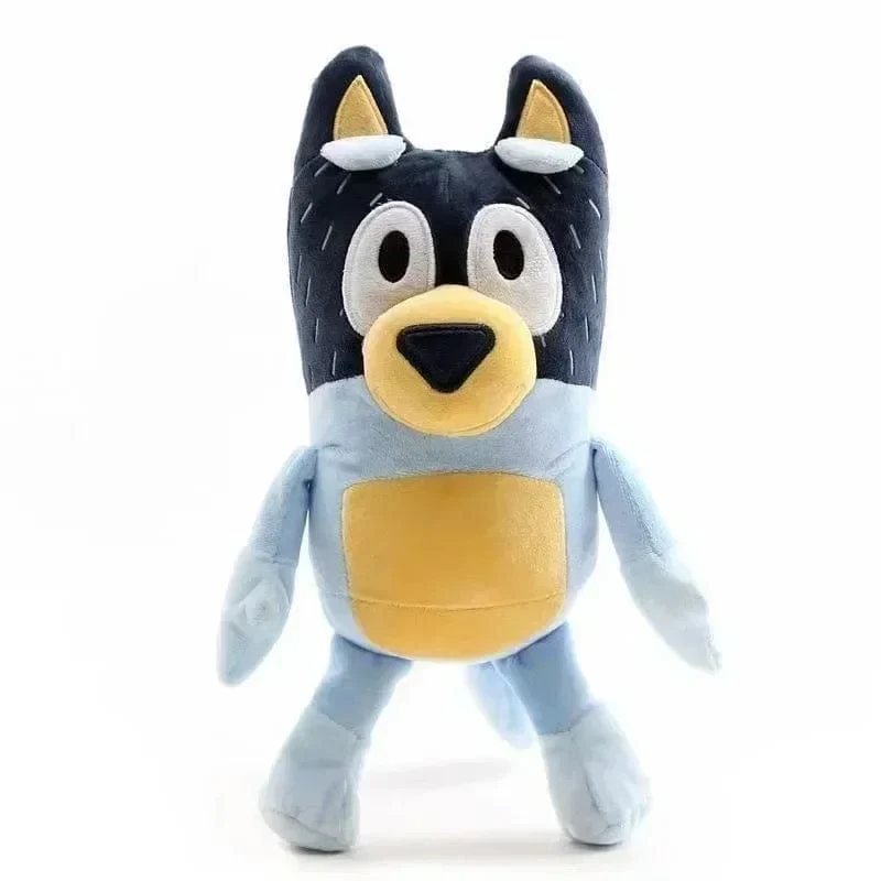 17/28 cm große Plüschtiere der Bluey & Bingo-Familie – Stofftiere mit Cartoon-Hund, weiche Plüschpuppen, perfekt als Geburtstags- und Weihnachtsgeschenk