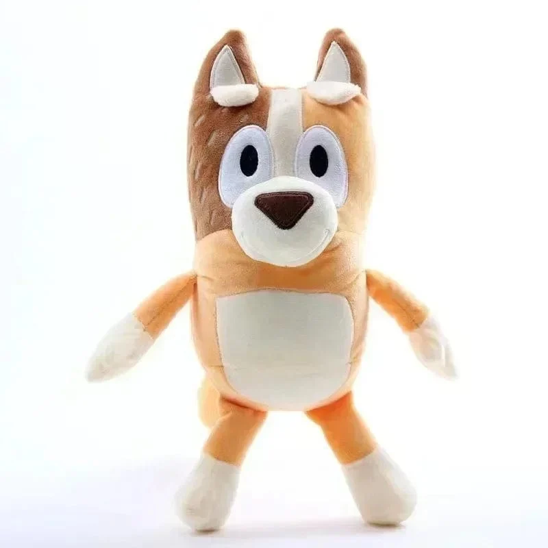 17/28 cm große Plüschtiere der Bluey & Bingo-Familie – Stofftiere mit Cartoon-Hund, weiche Plüschpuppen, perfekt als Geburtstags- und Weihnachtsgeschenk