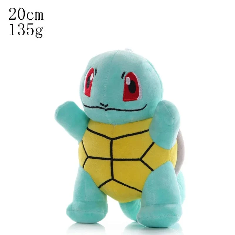20cm Pokemon Plüsch Spielzeug Kawaii Pikachu Raichu Jenny Schildkröte Anime Puppe Kinder Geburtstag Weihnachten Geschenk